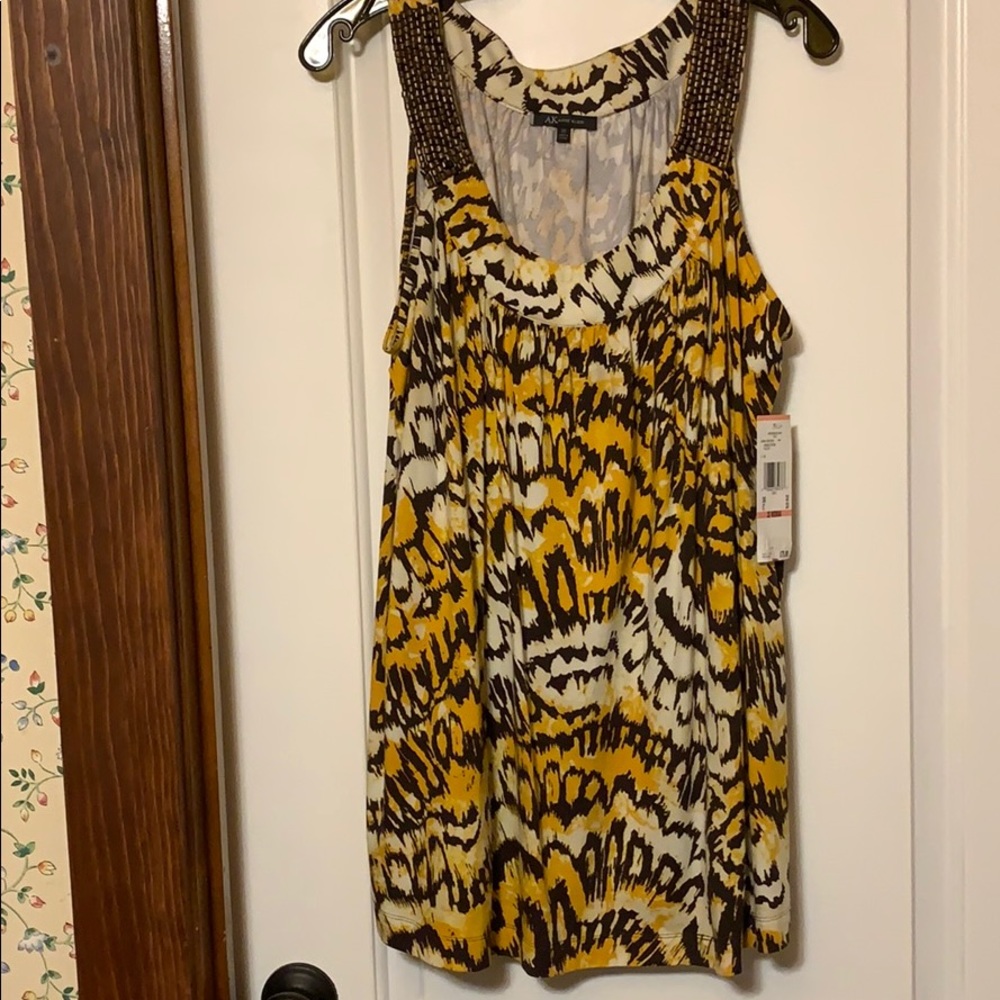 NWT Anne Klein sleeveless top in 3X.